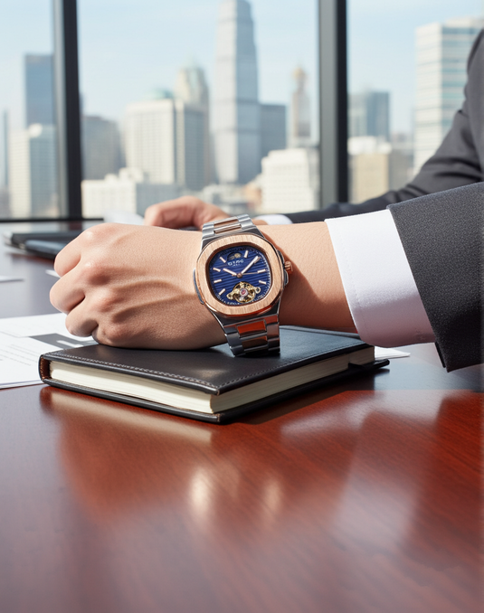 G- Force Automatic Fase Lunar bicolor